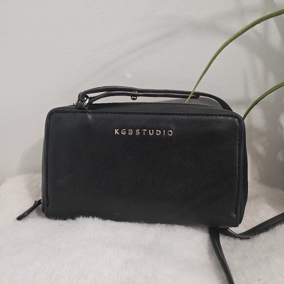KGB studio black shoulder purse - Picture 1 of 7